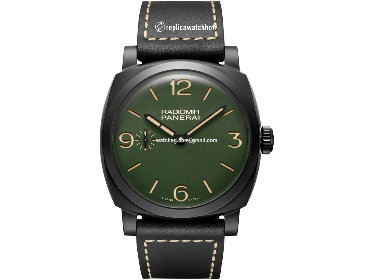Panerai Mens watch Unisex Manual winding Ceramic PAM 00997