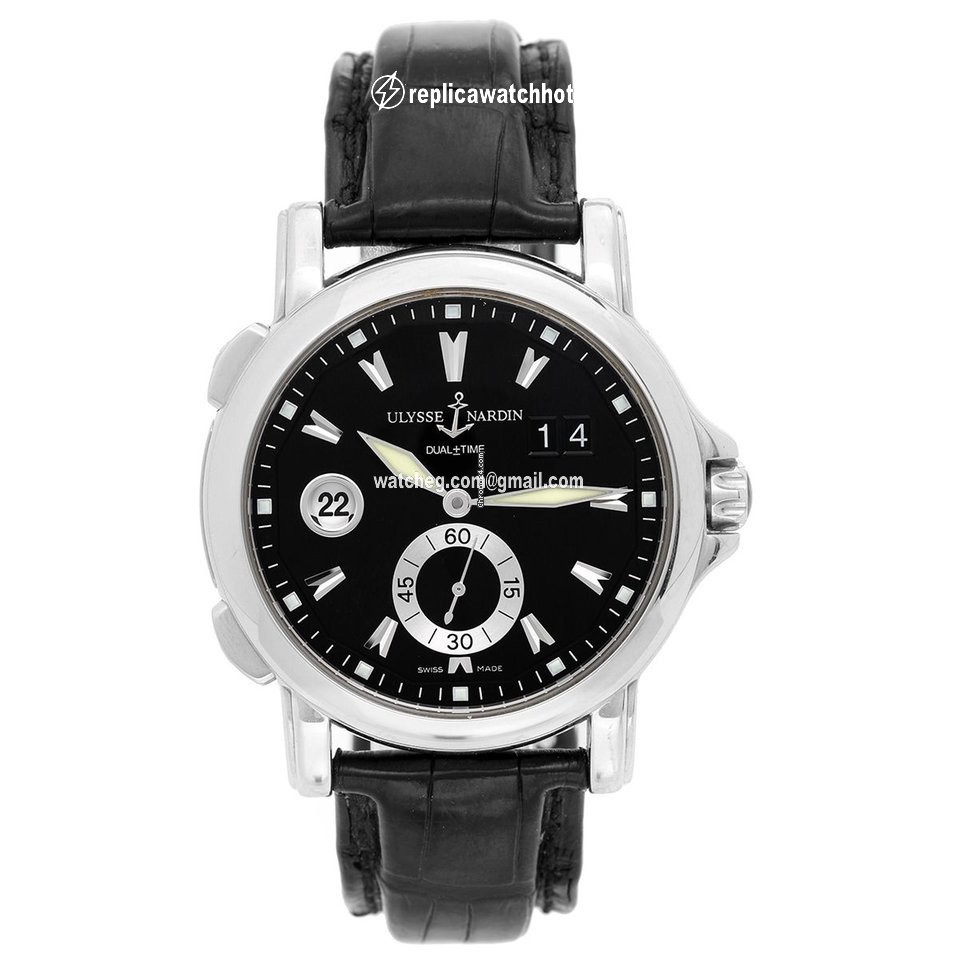 Ulysse Nardin Dual Time Mens watch Unisex Automatic Steel 243-55 92