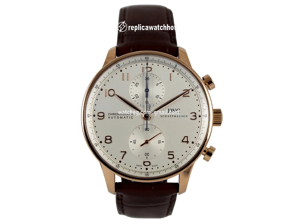 IWC Portuguese Chronograph Mens watch Unisex Automatic Rose gold IW371402