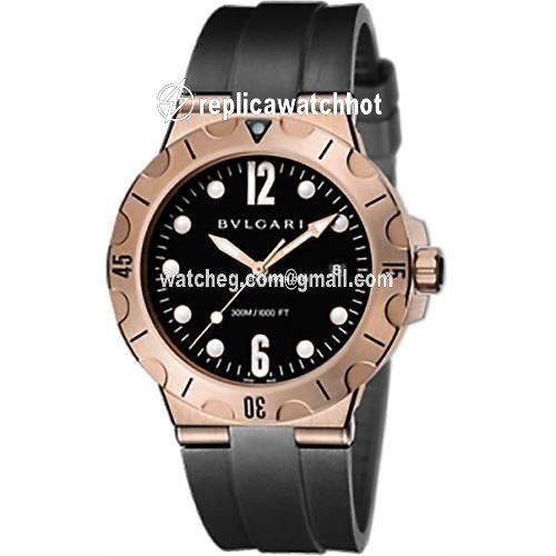 Bulgari Diagono Mens watch Unisex Automatic Yellow gold 102326