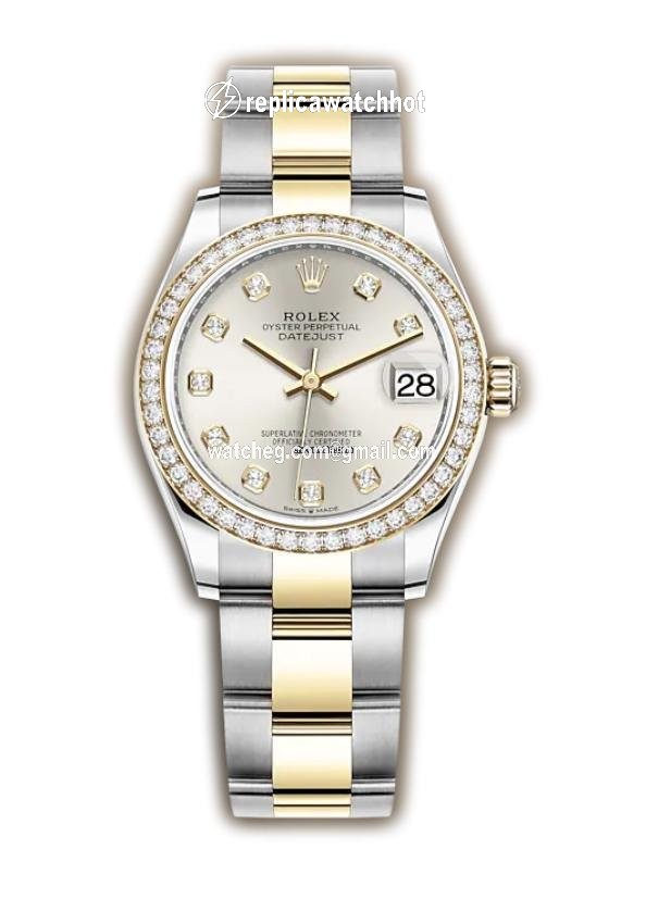 Rolex Datejust 31 Gold Steel Automatic 278383 RBR