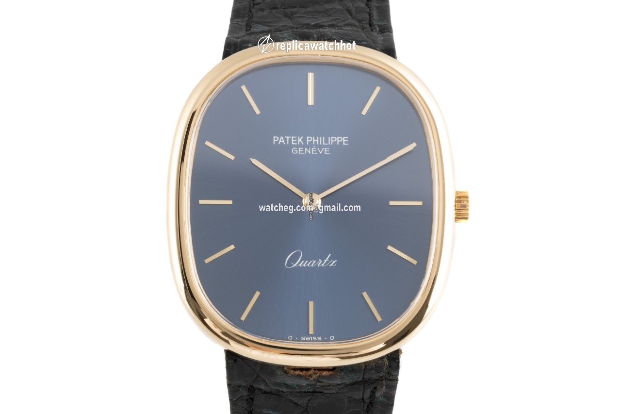 Patek Philippe Golden Ellipse Mens watch Unisex Quartz Yellow gold 3838
