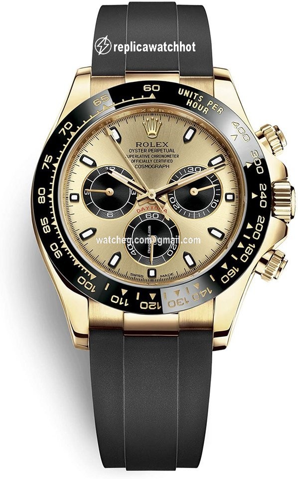 Rolex Daytona Mens watch Unisex Yellow gold Automatic 116518LN-0048