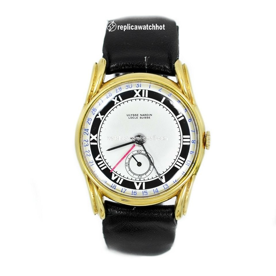 Ulysse Nardin Mens watch Unisex Automatic Yellow gold M9336