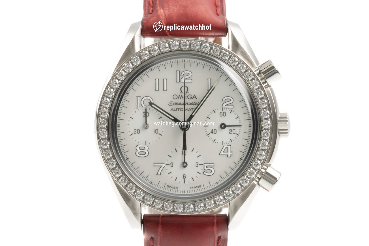 Omega Speedmaster Ladies Chronograph Womens watch Automatic Steel 275.0032