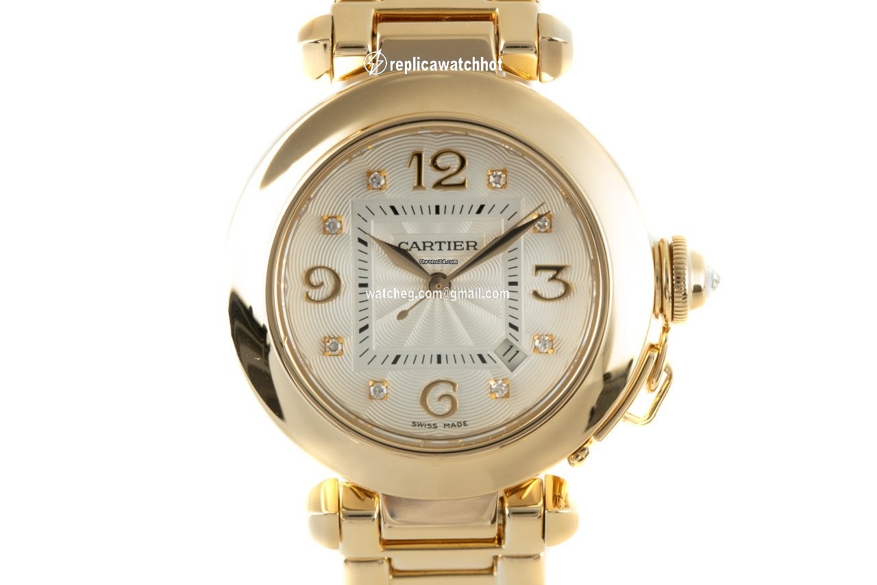 Cartier Pasha Womens watch Automatic Yellow gold 2397