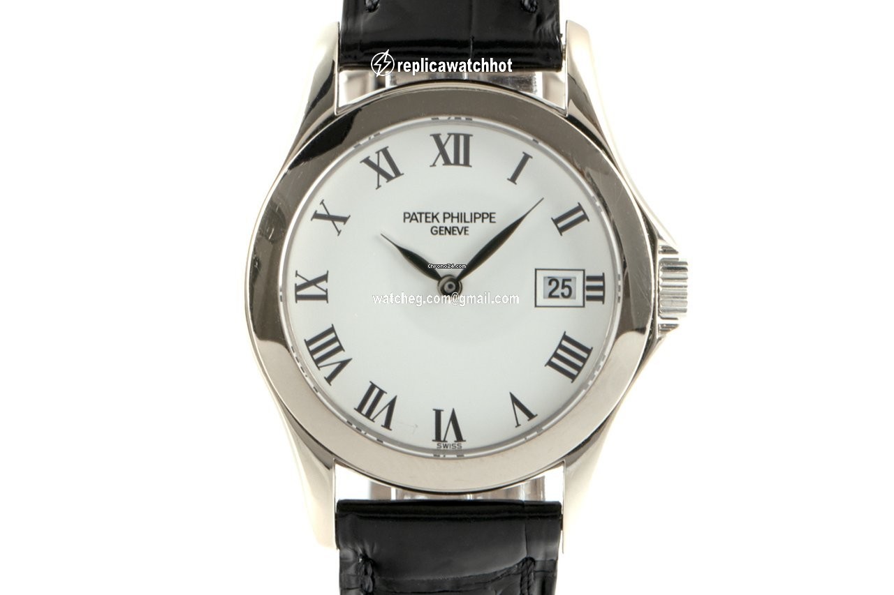 Patek Philippe Calatrava Womens watch Quartz White gold 4906