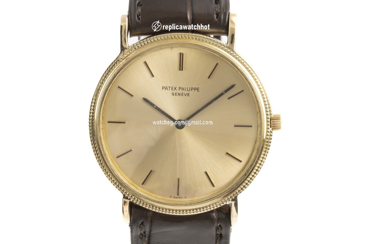 Patek Philippe Calatrava Mens watch Unisex Manual winding Yellow gold 3520