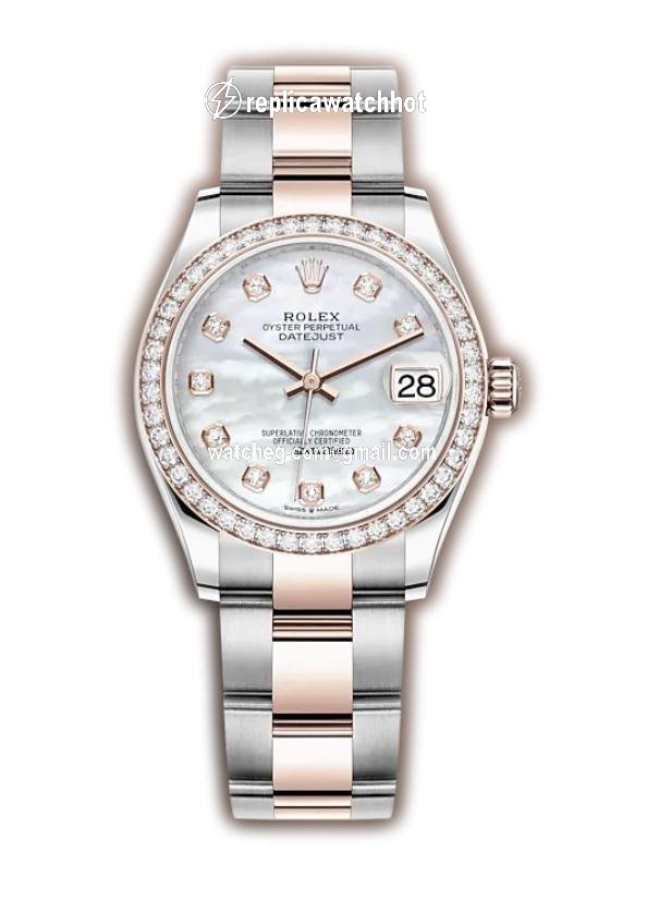 Rolex Datejust Gold Steel Automatic 278381 RBR