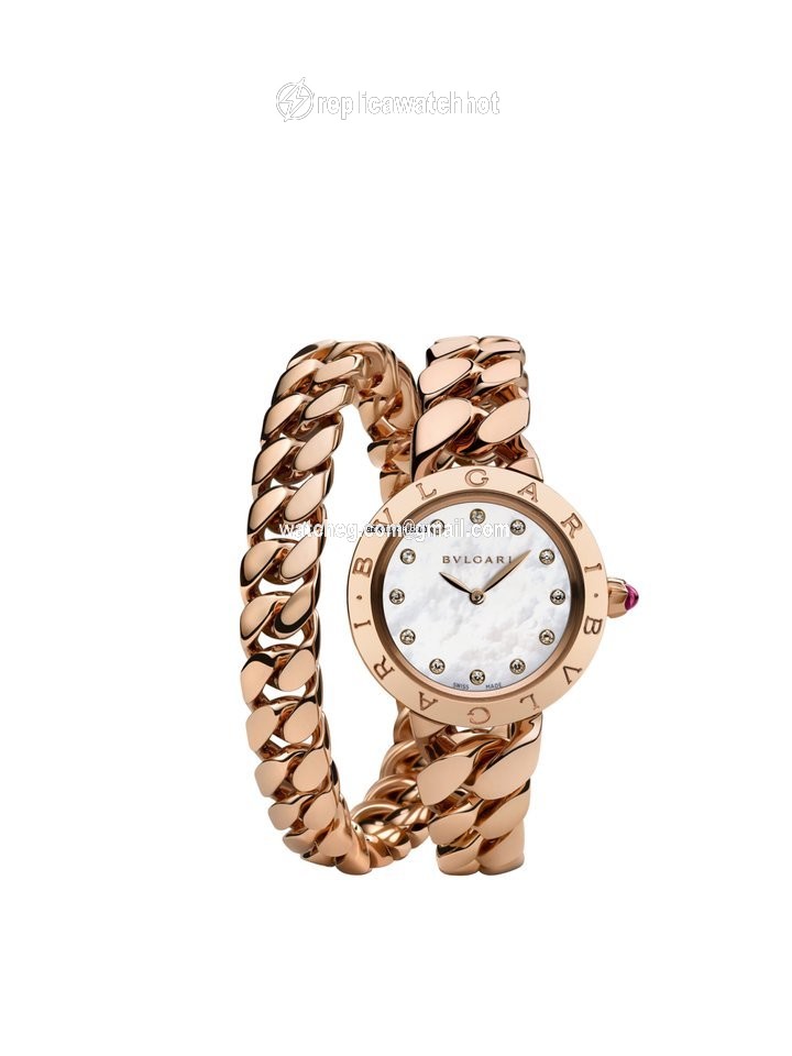 Bulgari Womens watch Quartz Rose gold 102052