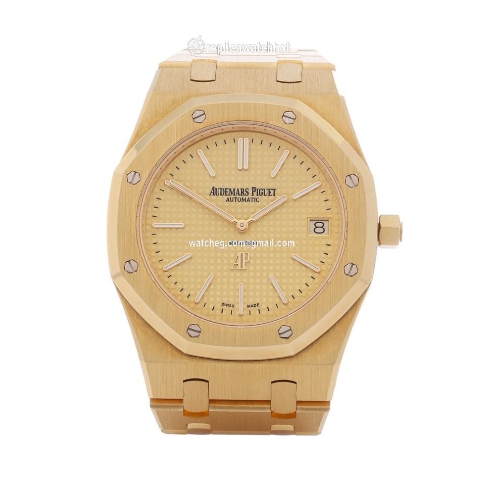 Audemars Piguet Royal Oak Jumbo Mens watch Unisex Automatic Yellow gold 15202BA