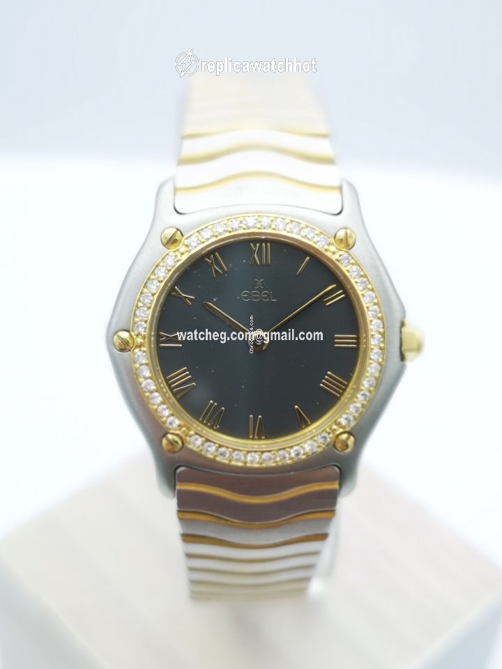 Ebel Sport Womens watch Quartz Gold Steel 181930
