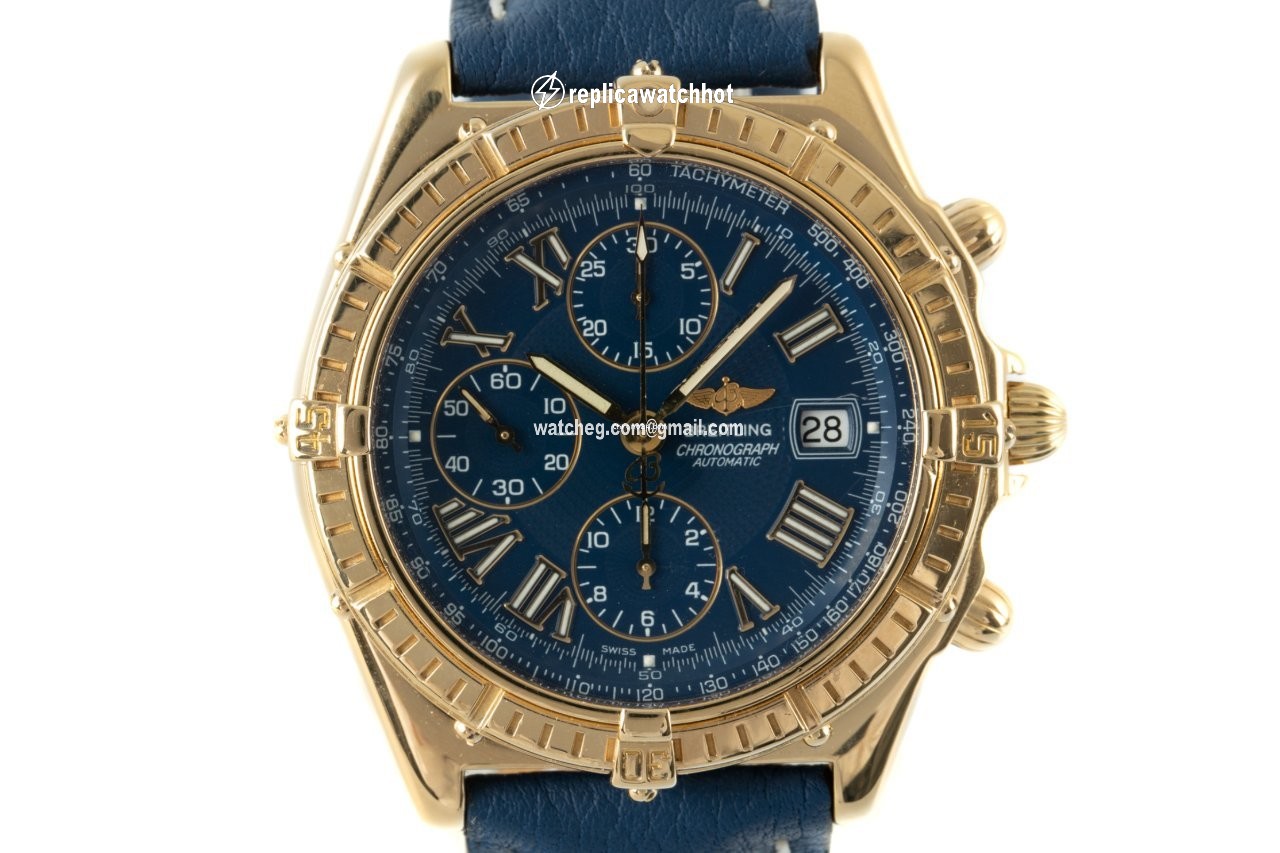 Breitling Crosswind Racing Mens watch Unisex Automatic Yellow gold K13055