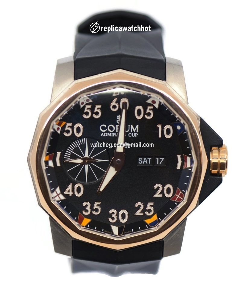 Corum Admirals Cup Competition 48 Mens watch Unisex Automatic Titanium 947.931.05