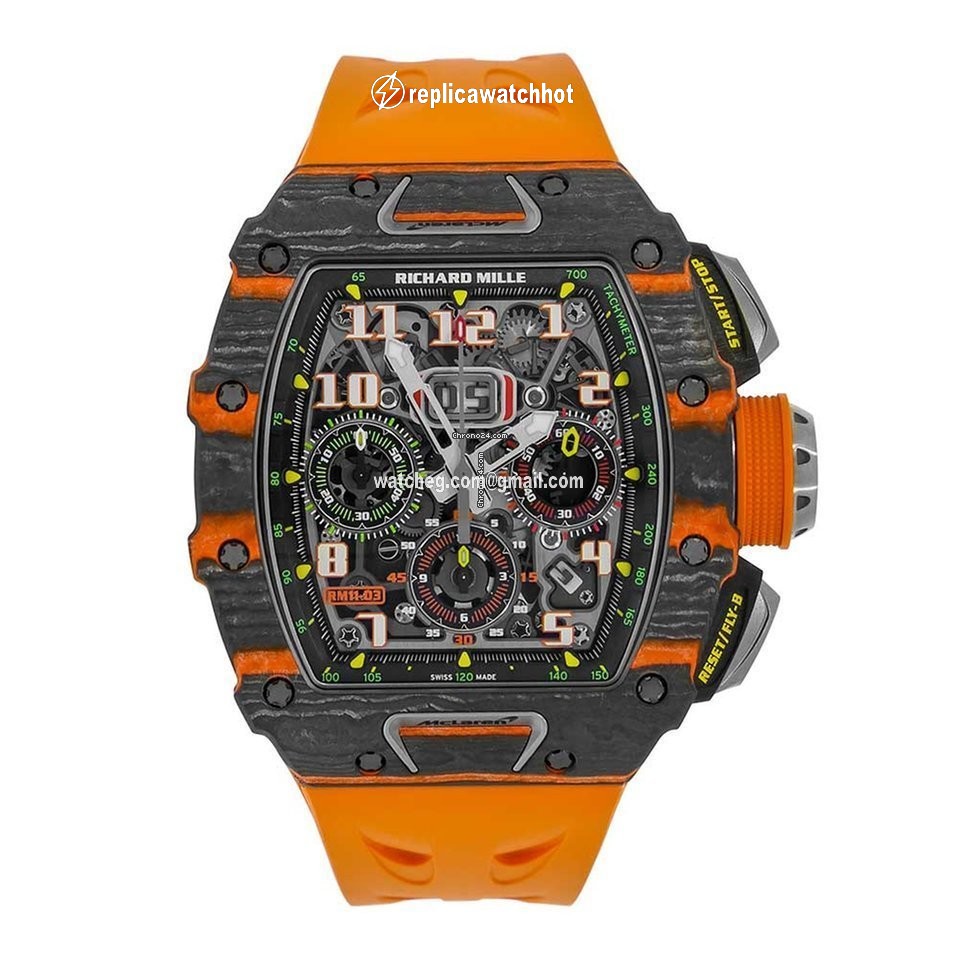 Richard Mille RM 011 Mens watch Unisex Automatic Titanium RM 011-03
