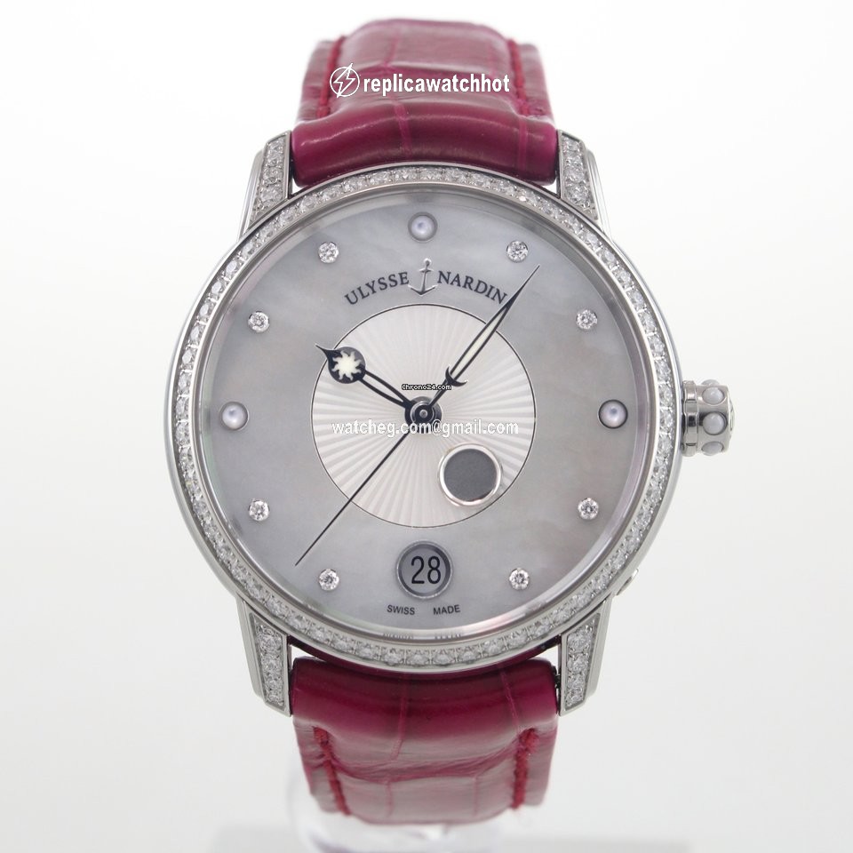 Ulysse Nardin Classico Luna Womens watch Automatic Steel 8293-123