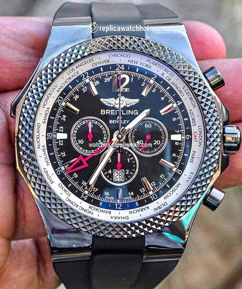 Breitling Bentley GMT Mens watch Unisex Automatic Steel M4736212 B919