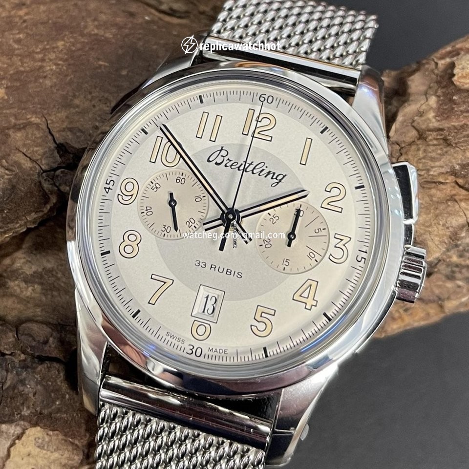 Breitling Transocean Chronograph 1915 Automatic Steel AB141112
