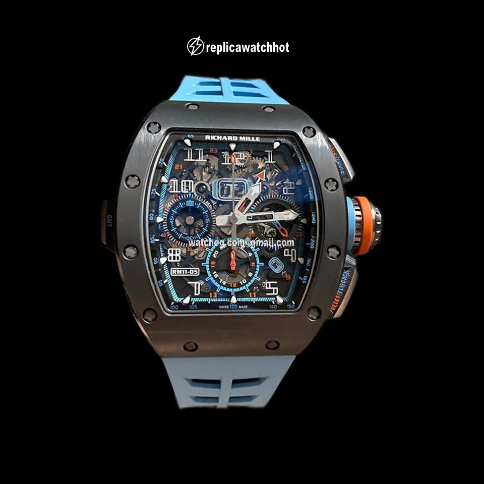 Richard Mille RM 011 Mens watch Unisex Automatic Titanium RM011-05