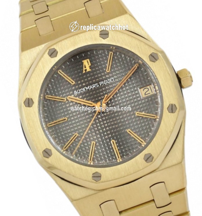Audemars Piguet Royal Oak Mens watch Unisex Quartz Yellow gold 6023BA