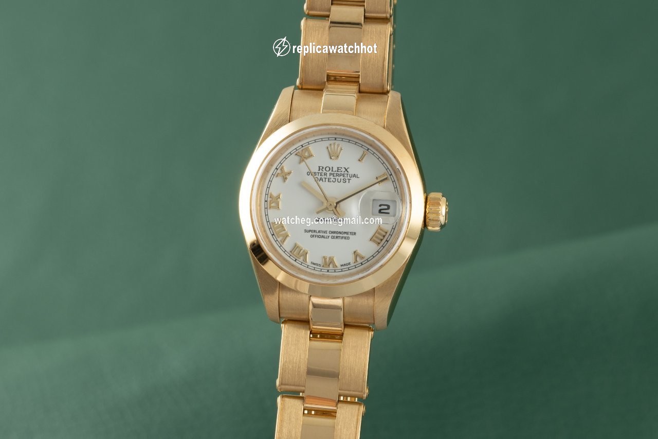 Rolex Lady-Datejust Womens watch Yellow gold Automatic 79168