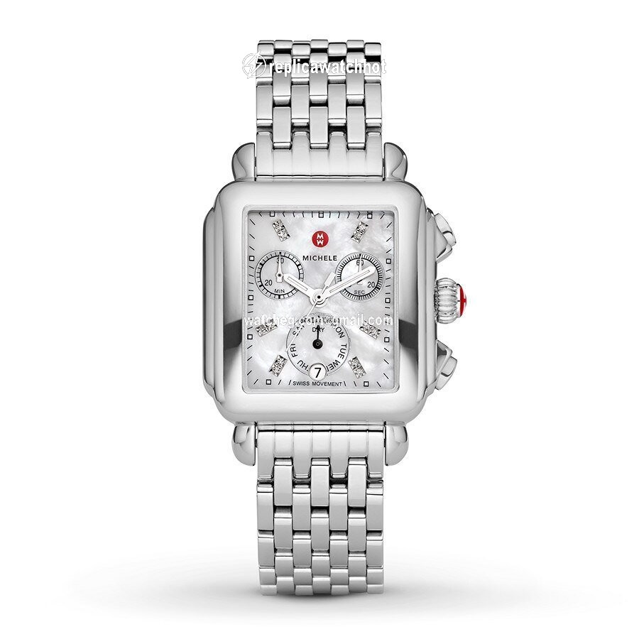 Michele Deco Womens watch Quartz Steel MWW06P000014