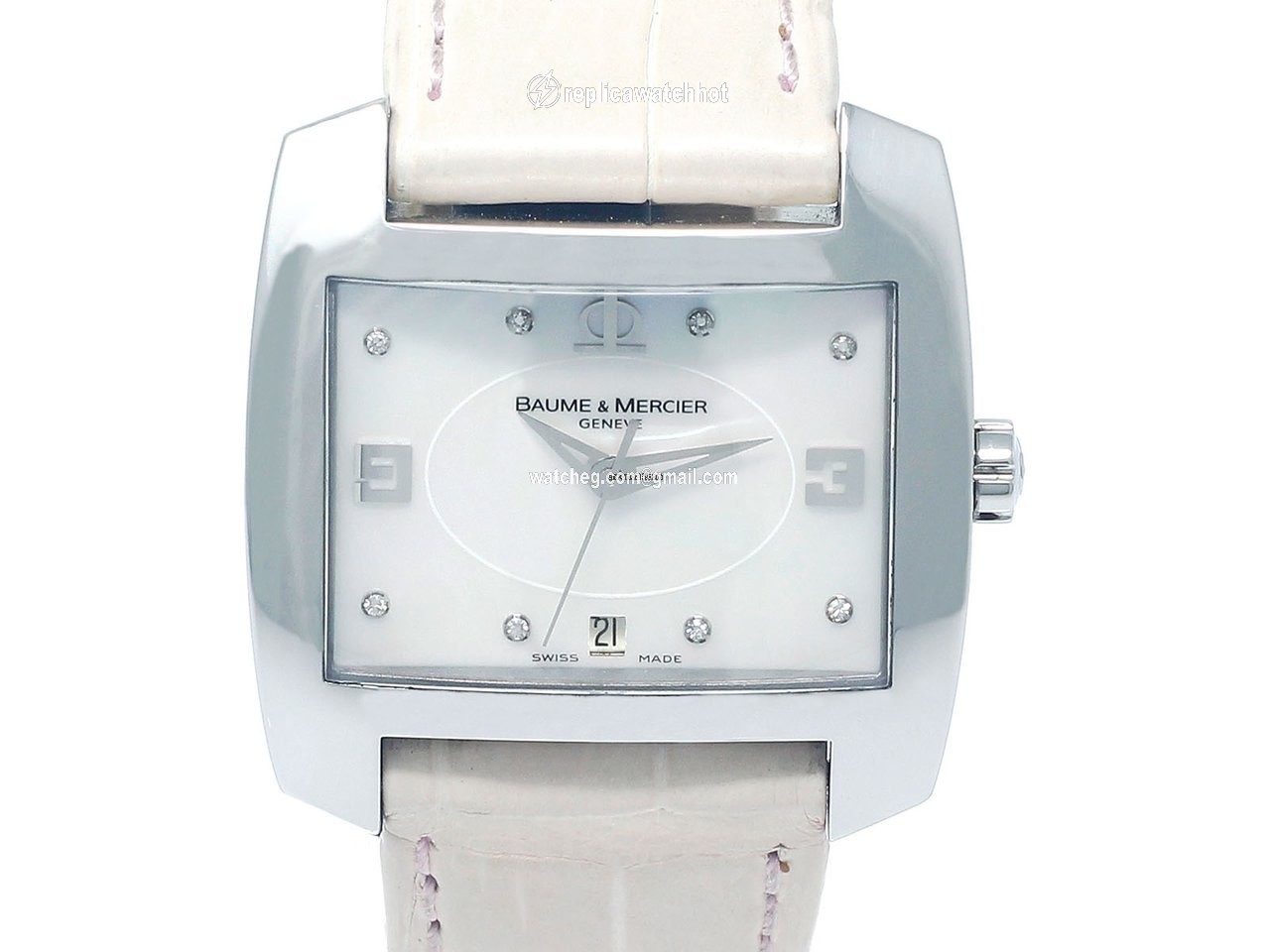 Baume & Mercier Hampton Womens watch Quartz Steel 3752429