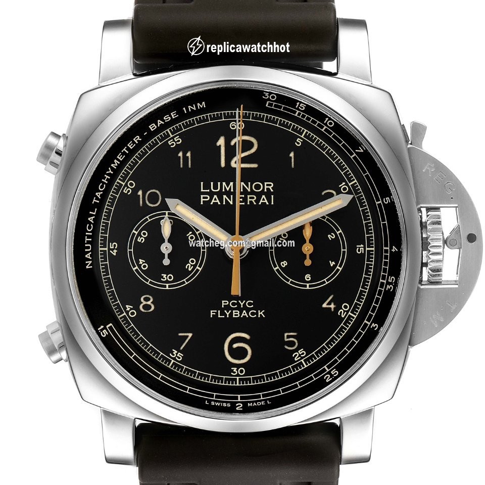 Panerai Luminor 1950 3 Days Chrono Flyback Mens watch Unisex Automatic Steel PAM00653