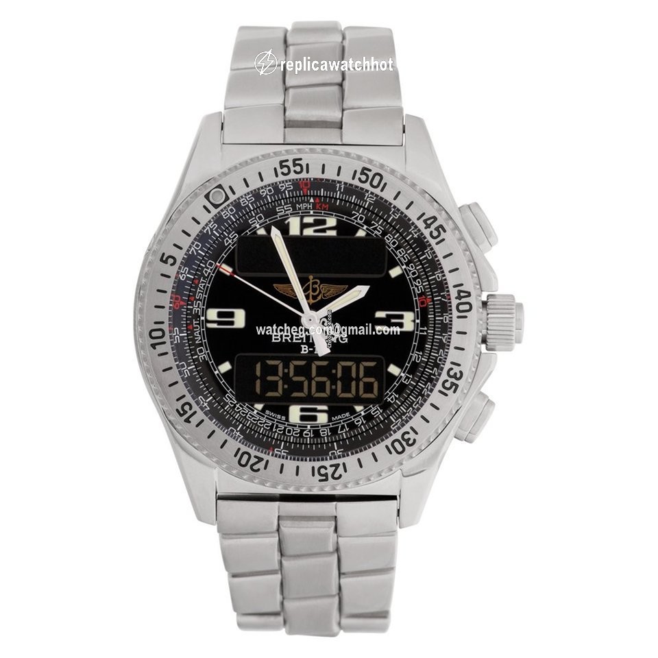 Breitling B-1 Mens watch Unisex Quartz Steel A68062