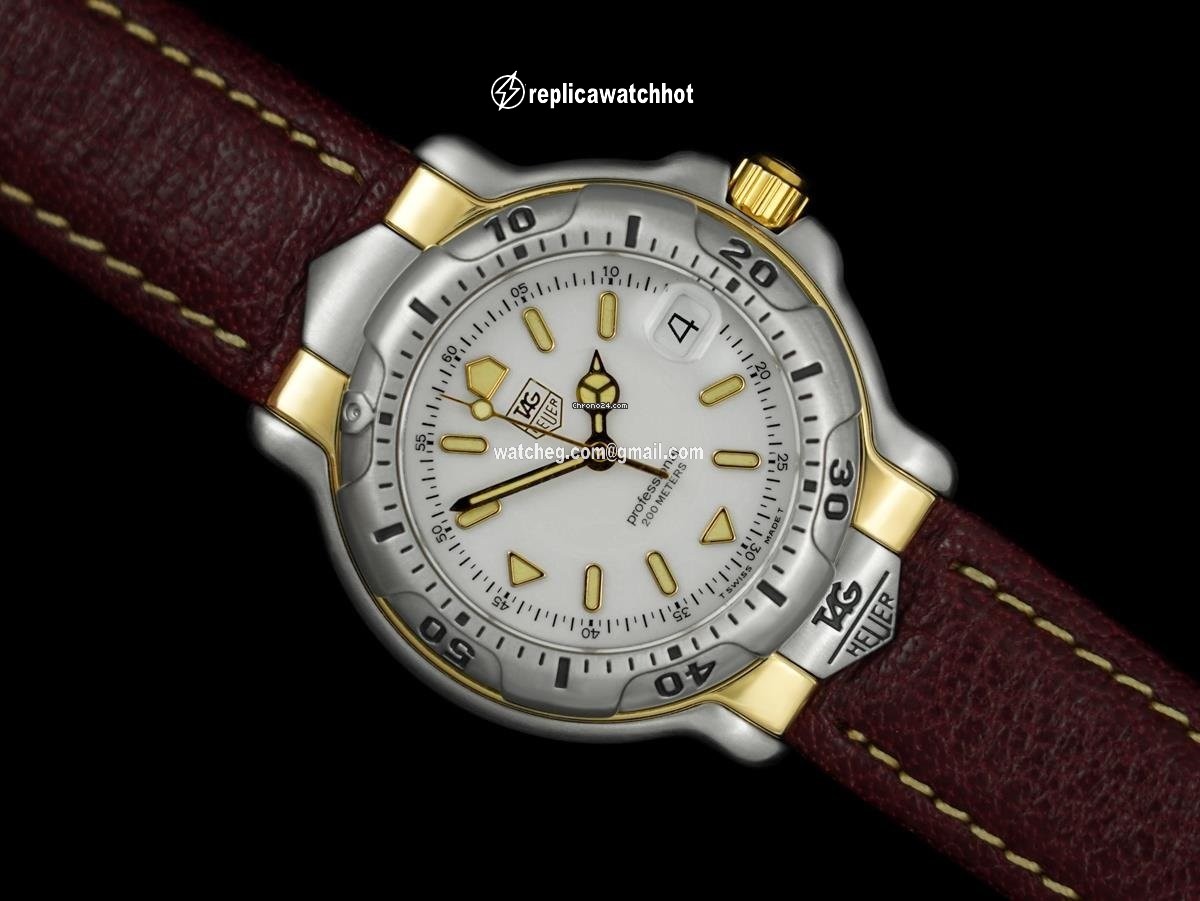 TAG Heuer 6000 Mens watch Unisex Quartz Gold Steel 8181