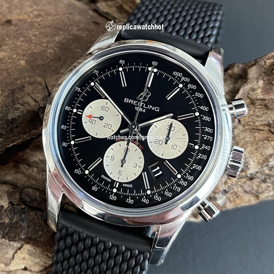 Breitling Transocean Chronograph Automatic Steel AB0152121B1S1