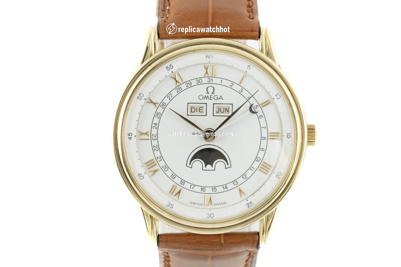 Omega Mens watch Unisex Automatic Yellow gold 156.003
