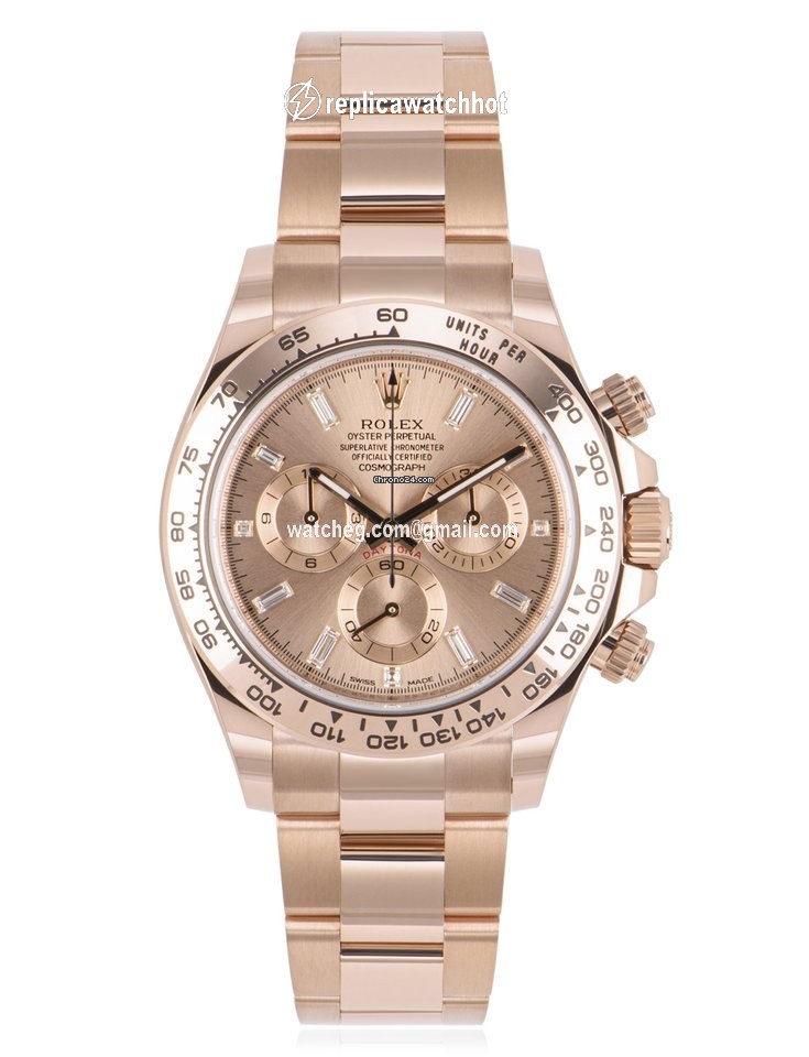Rolex Daytona Mens watch Unisex Rose gold Automatic 116505