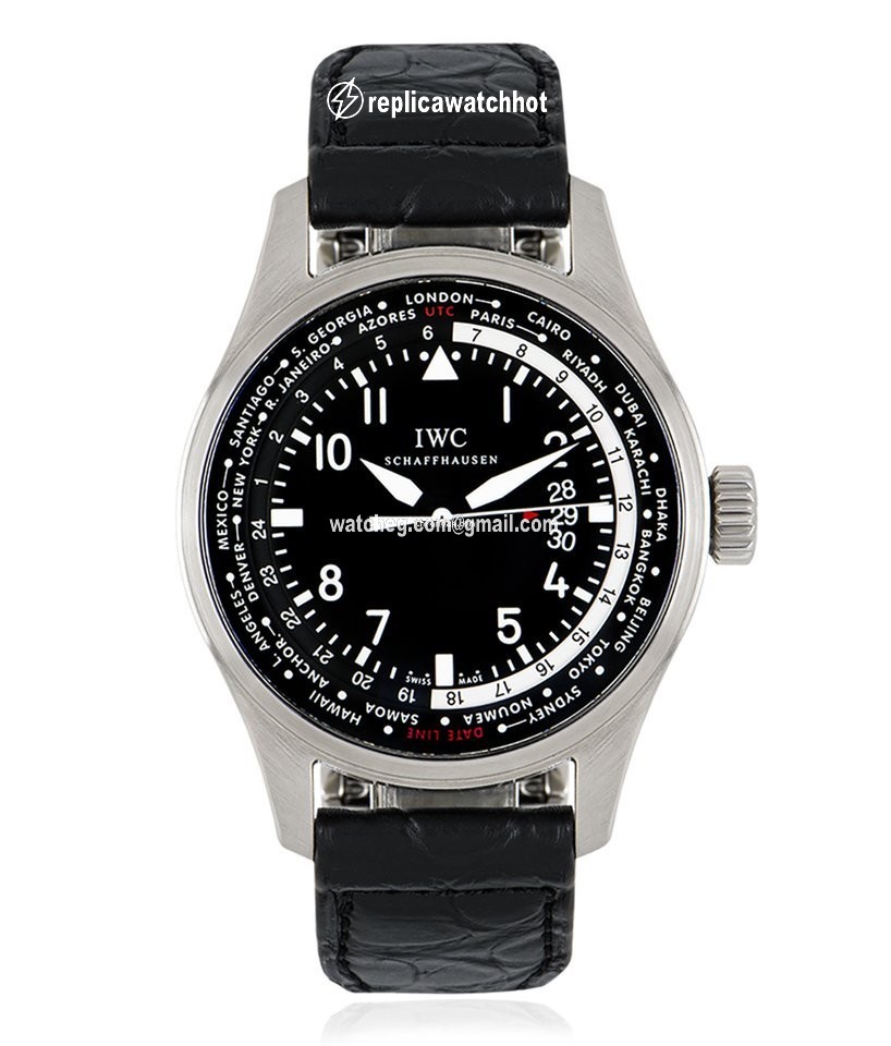 IWC Pilot Worldtimer Mens watch Unisex Automatic Steel IW326201