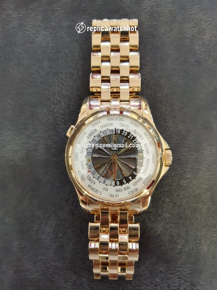 Patek Philippe World Time Mens watch Unisex Automatic Rose gold 5130 1R-011