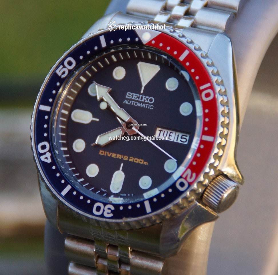 Seiko Prospex Mens watch Unisex Automatic Steel SKX009K2