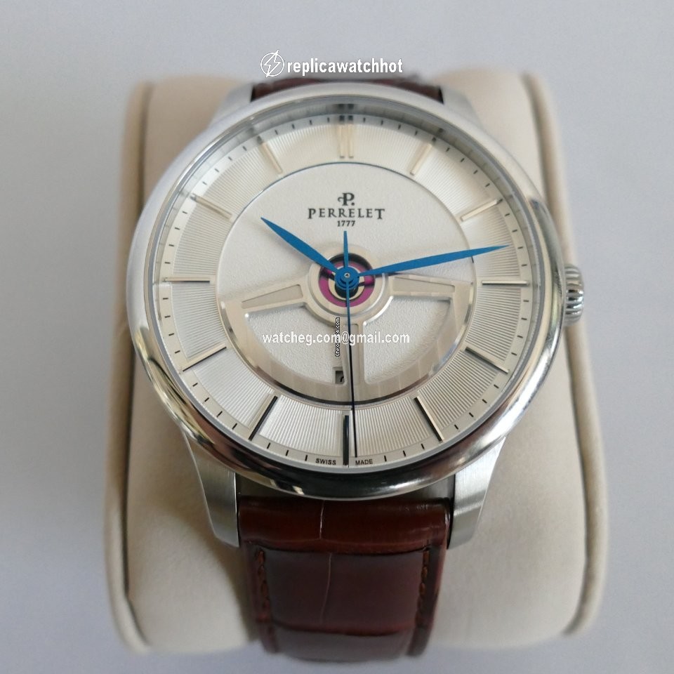 Perrelet Mens watch Unisex Automatic Steel A1090 1
