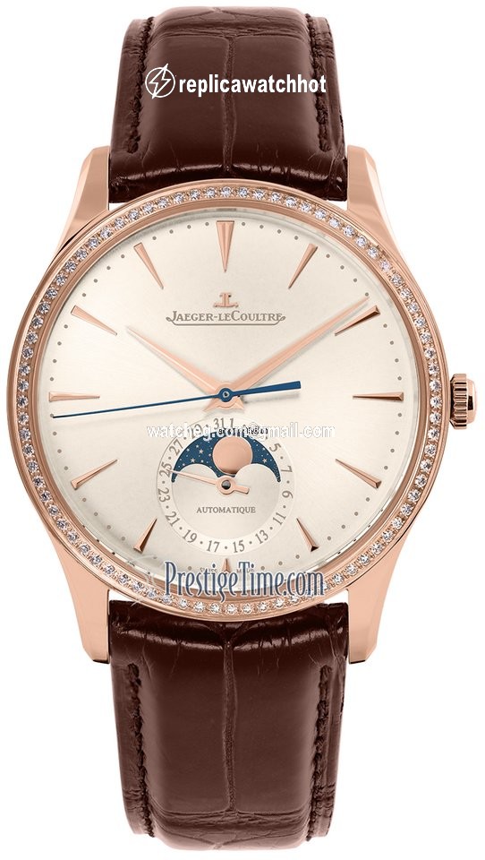 Jaeger-LeCoultre Master Ultra Thin Moon Mens watch Unisex Automatic Rose gold 1362502