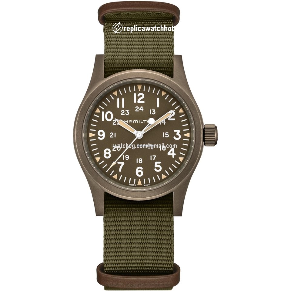 Hamilton Khaki Field Mens watch Unisex Manual winding Steel H69449961