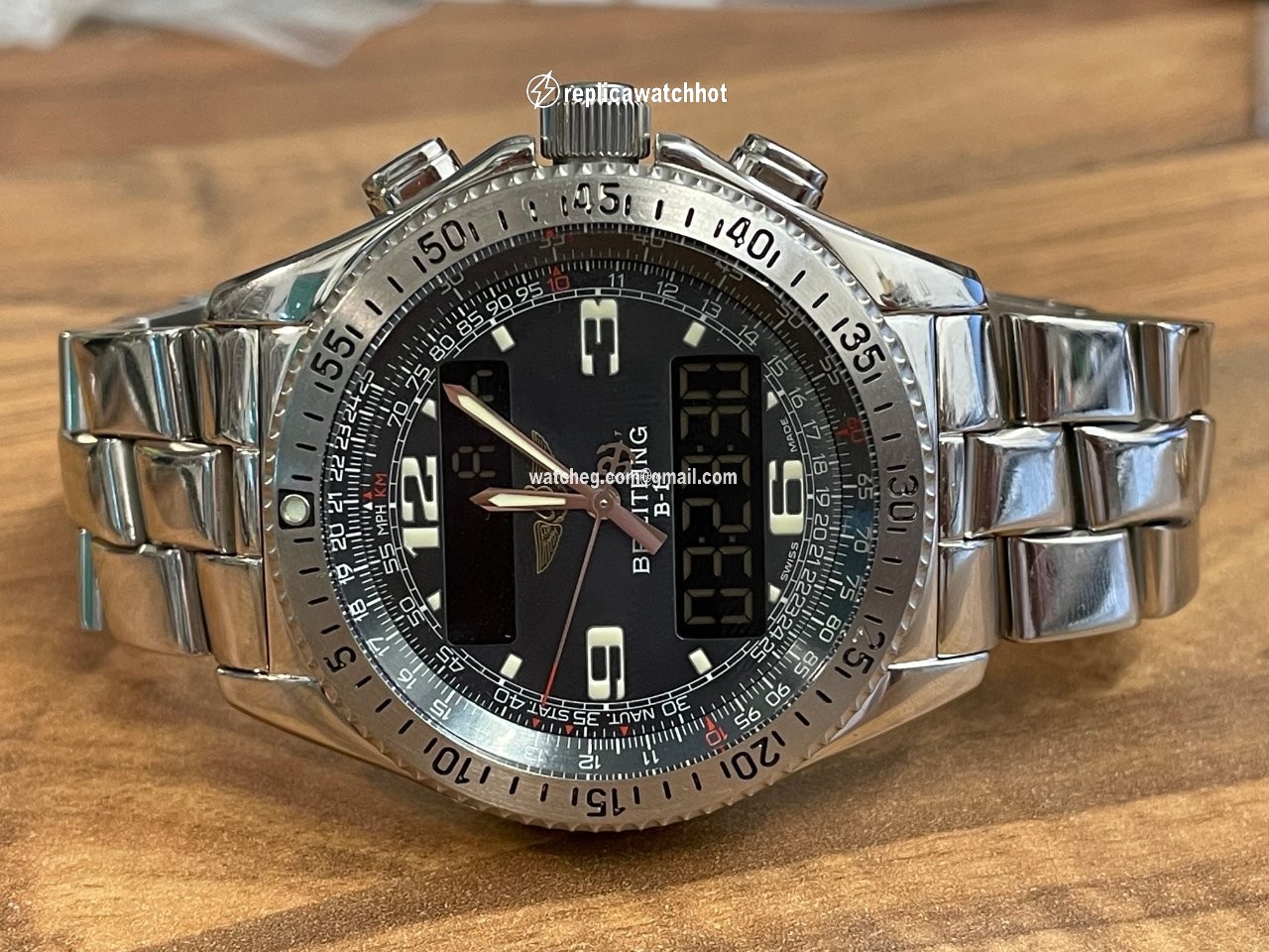 Breitling B-1 Mens watch Unisex Quartz Steel A68362