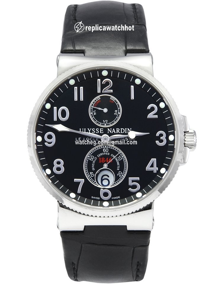 Ulysse Nardin Marine Chronometer 41mm Mens watch Unisex Automatic Steel 263-66