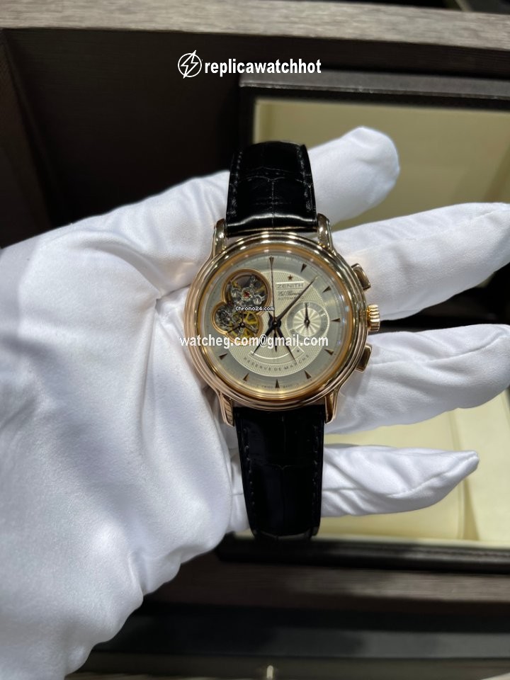 Zenith Mens watch Unisex Automatic Rose gold 18.0240.4021 01.C495