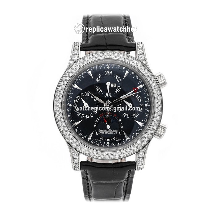 Jaeger-LeCoultre Master Memovox Mens watch Unisex Automatic Platinum 1466401