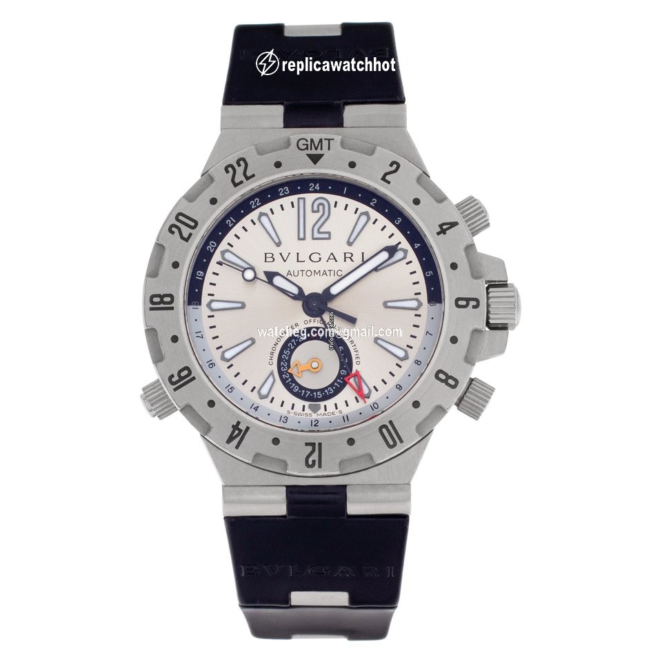 Bulgari Diagono Mens watch Unisex Automatic Steel GMT40 S