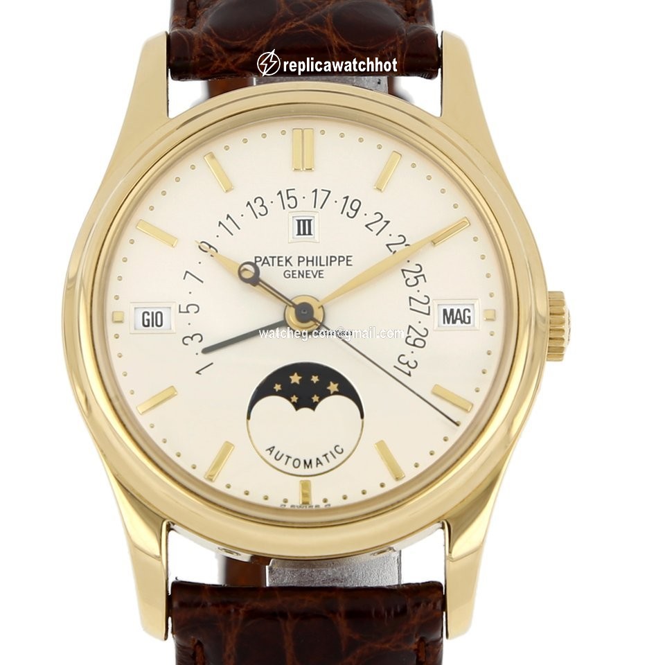 Patek Philippe Perpetual Calendar Mens watch Unisex Automatic Yellow gold 5050