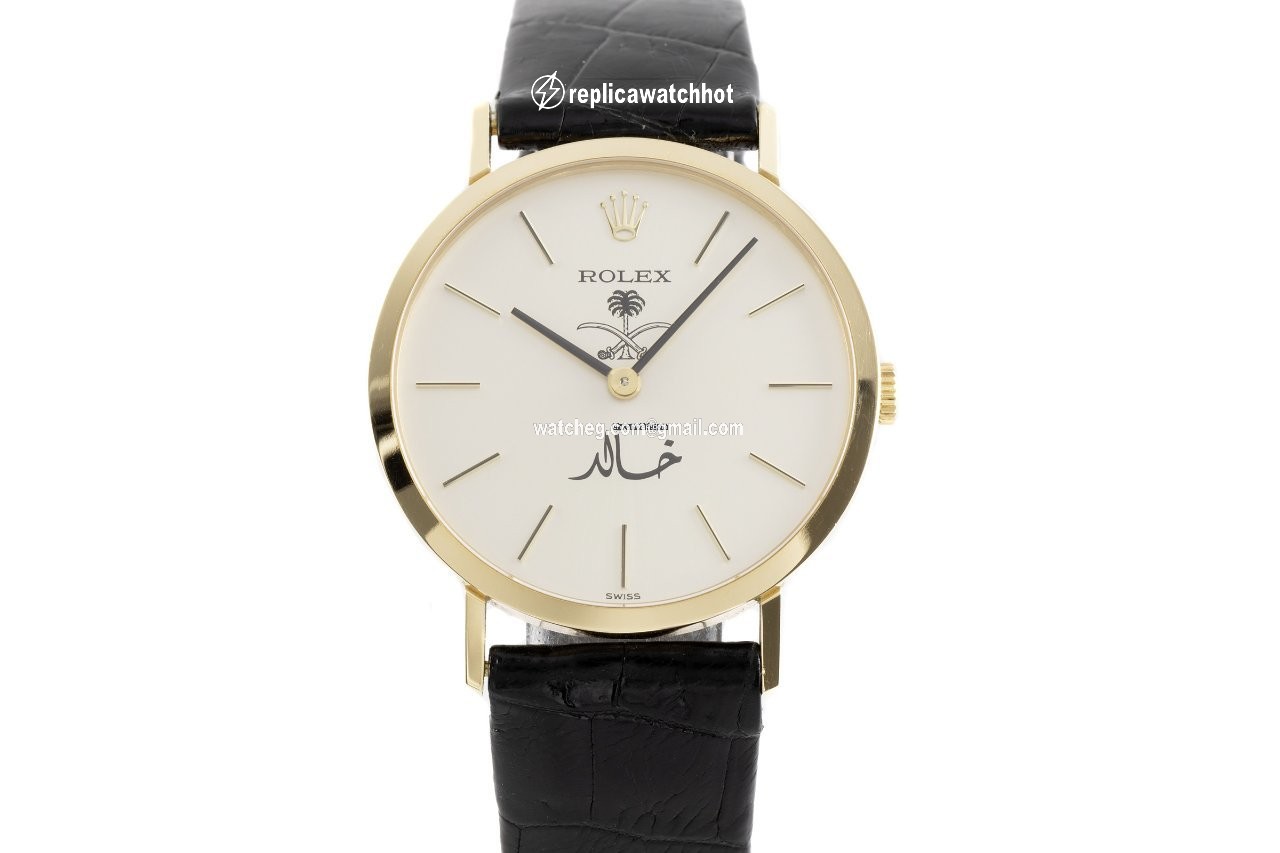 Rolex Cellini Mens watch Unisex Yellow gold Manual winding 4112