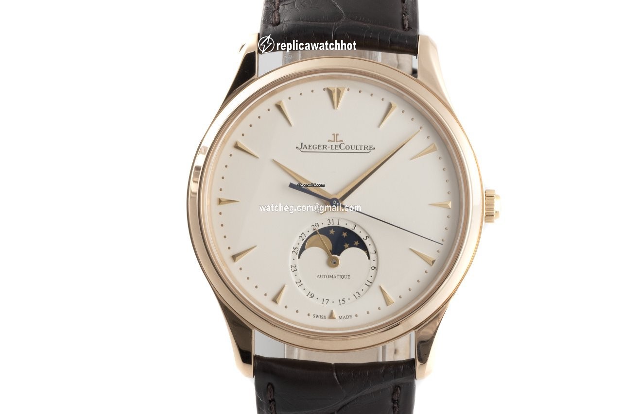 Jaeger-LeCoultre Master Ultra Thin Moon Mens watch Unisex Automatic Yellow gold Q1362520