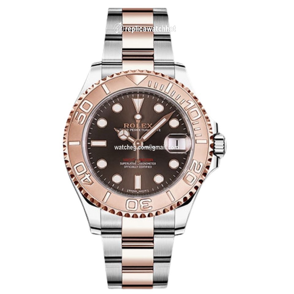 Rolex Yacht-Master 40 Mens watch Unisex Gold Steel Automatic 116621