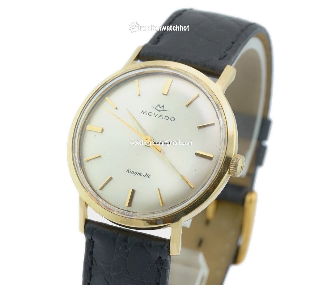 Movado Kingmatic Mens watch Unisex Automatic Yellow gold Movado Kingmatic
