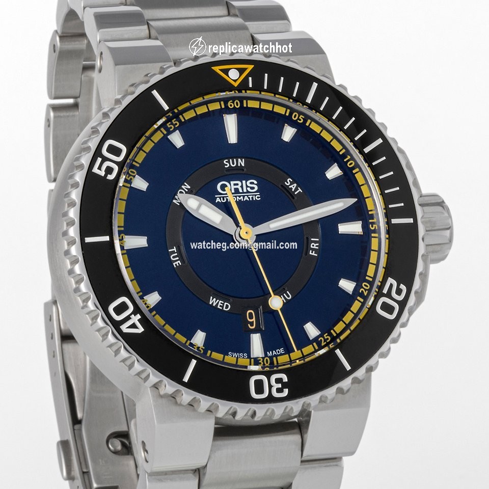 Oris Aquis Steel 01 735 7673 4185-Set MB
